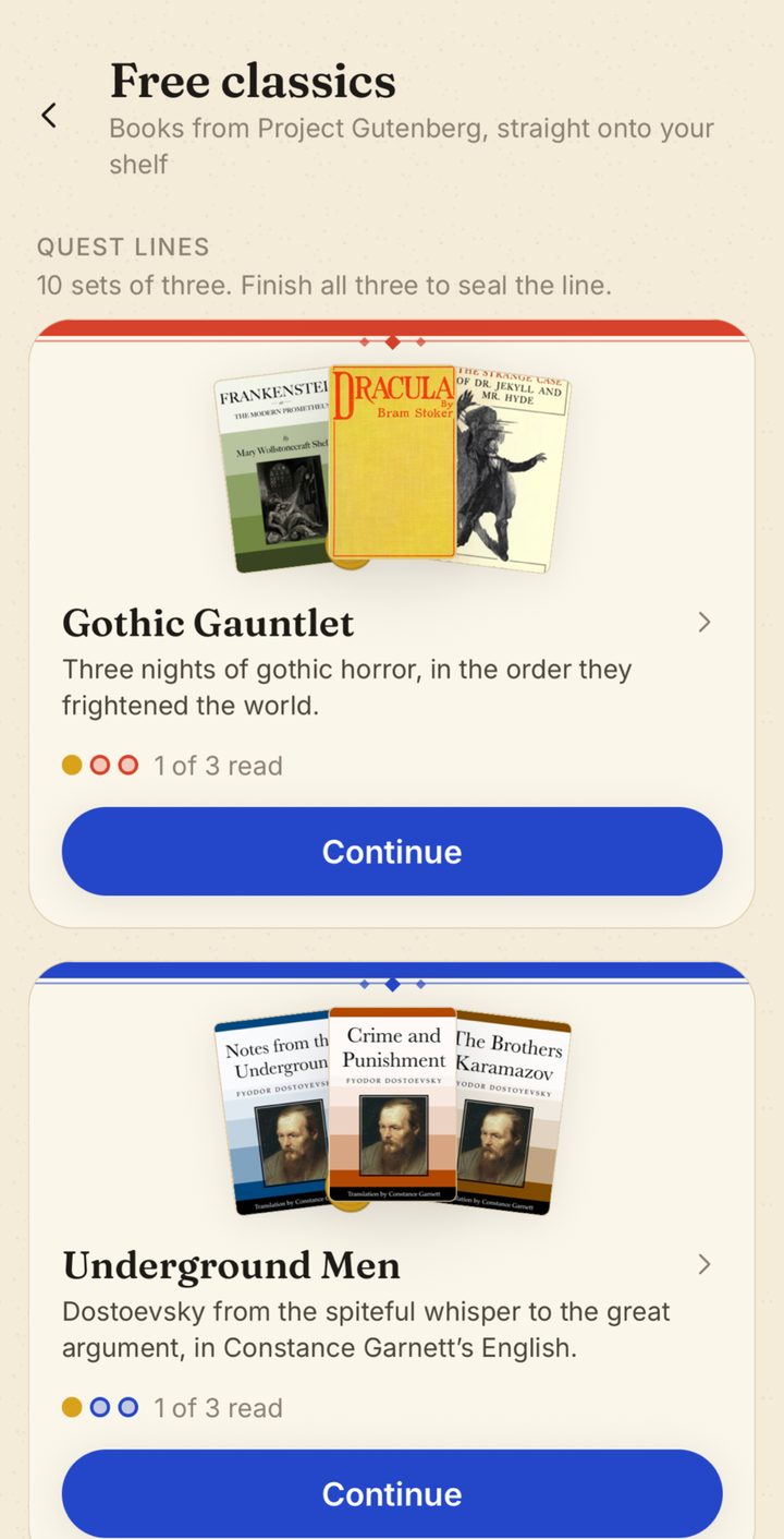 Free classics
